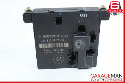06-11 Mercedes W219 CLS550 Rear Left Side Door Control Module 2198200226 OEM