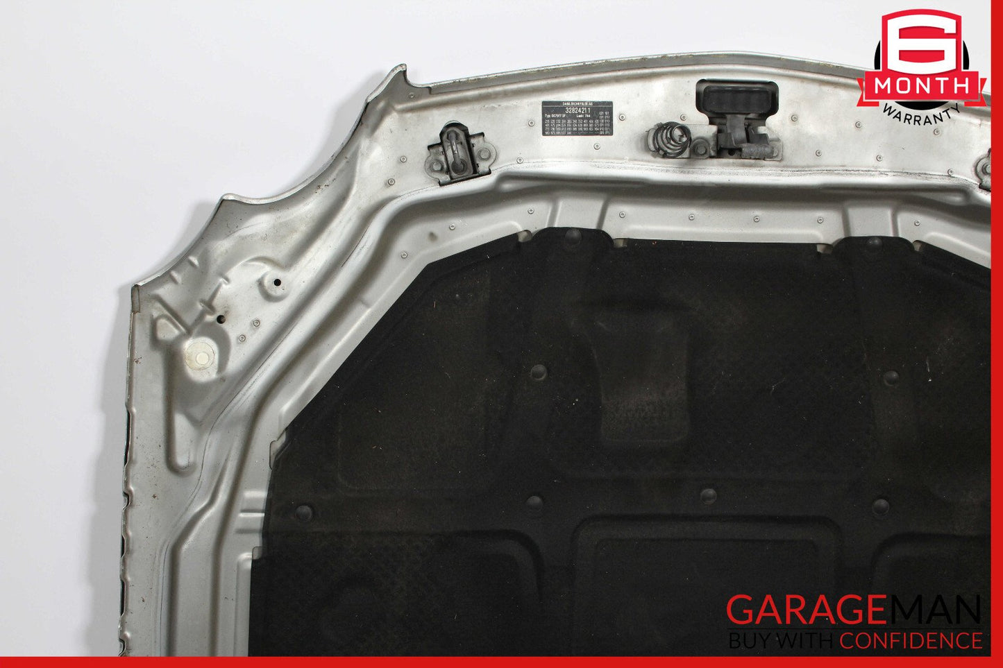 03-08 Mercedes R230 SL500 Front Hood Bonnet Vent Cover Assembly OEM