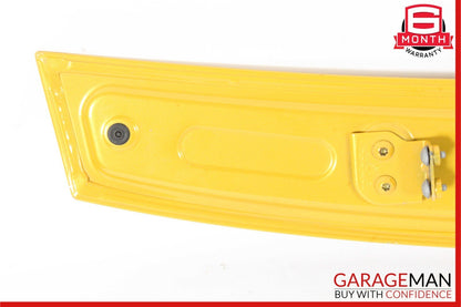 17-21 Mercedes C190 AMG GT Rear Tailgate Boot Lid Spoiler Cover Panel Yellow OEM