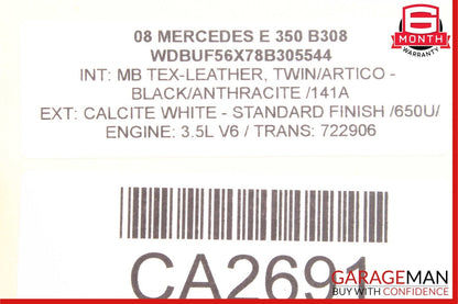 03-09 Mercedes W211 E350 E550 E320 Front Right Side Door Control Module