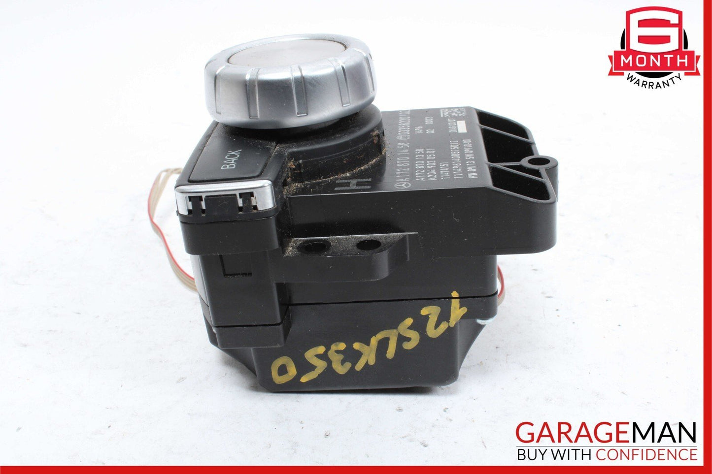 12-16 Mercedes R172 SLK350 Console Head Unit Controller Knob Multi Switch OEM