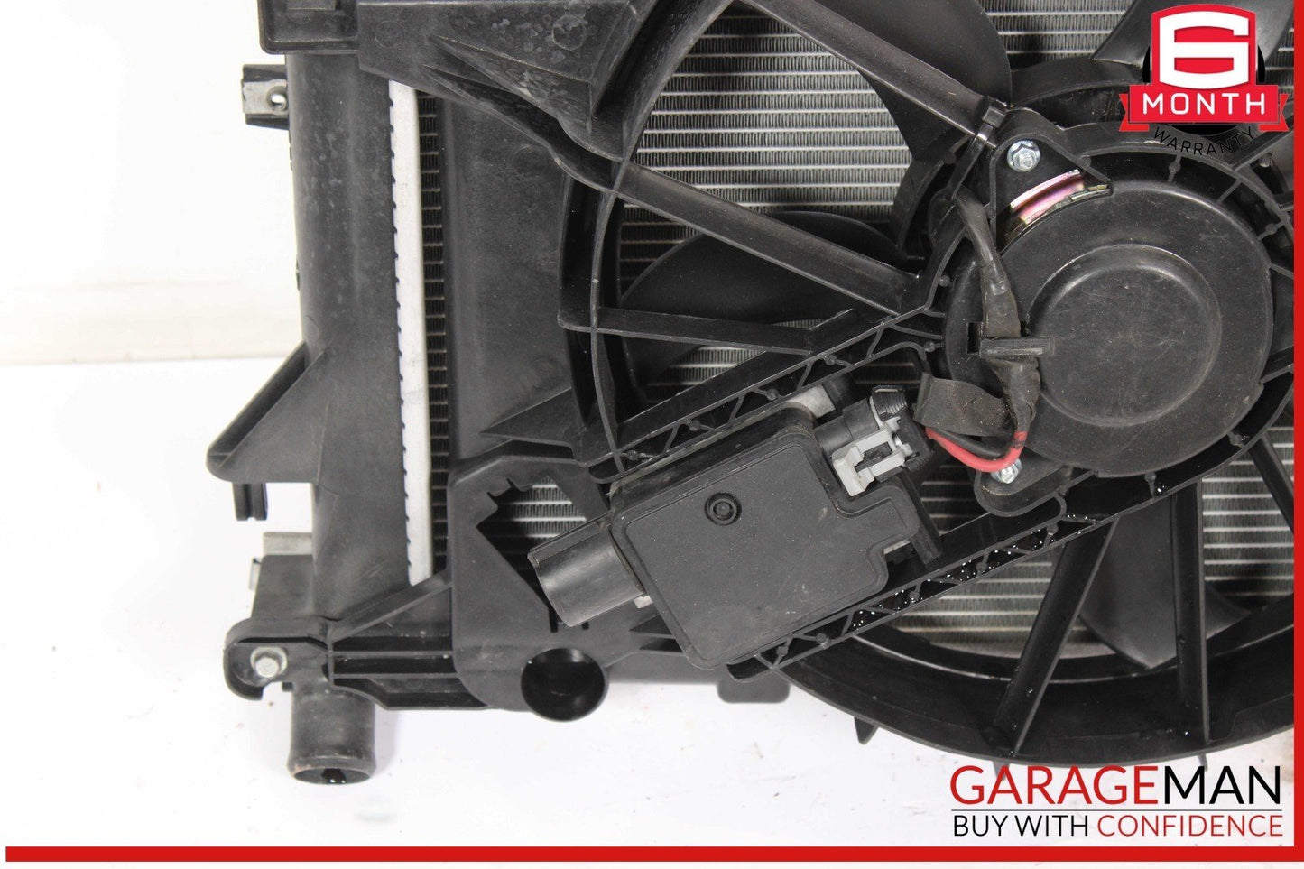 07-10 Saturn Sky Engine Cooling Fan Radiator AC Condenser Assembly OEM