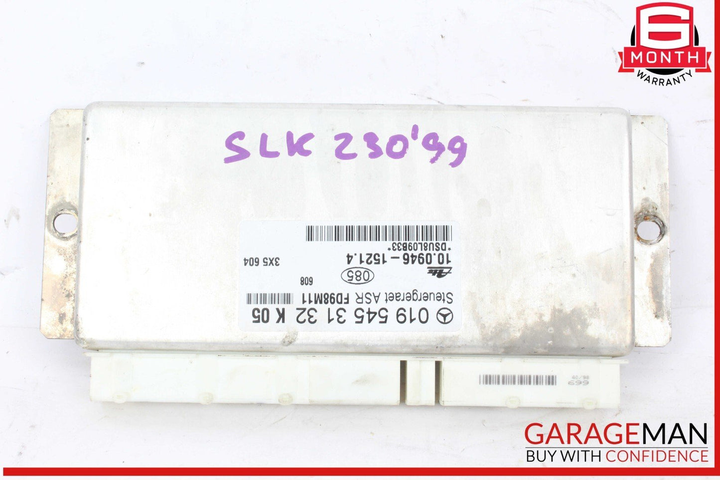 97-00 Mercedes R170 SLK230 CLK320 ASR ABS Control Module Unit 0195453132 OEM