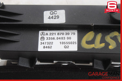 07-14 Mercedes W221 S63 CL600 Suspension ESP Instrument Cluster Control Switch