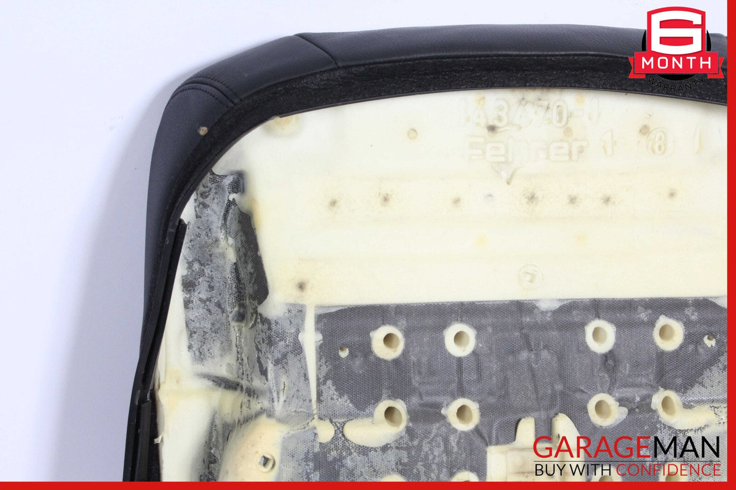 12-18 BMW F30 320i Front Left Lower Bottom Seat Cushion Cover OEM