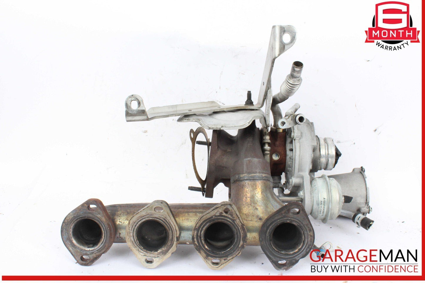 12-15 Mercedes W204 C250 SLK250 1.8L Turbo Turbocharger Manifold Assembly OEM