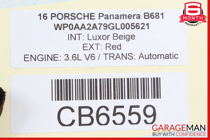 10-16 Porsche Panamera 970 Headlight Range Control Module Unit 7PP907357 OEM