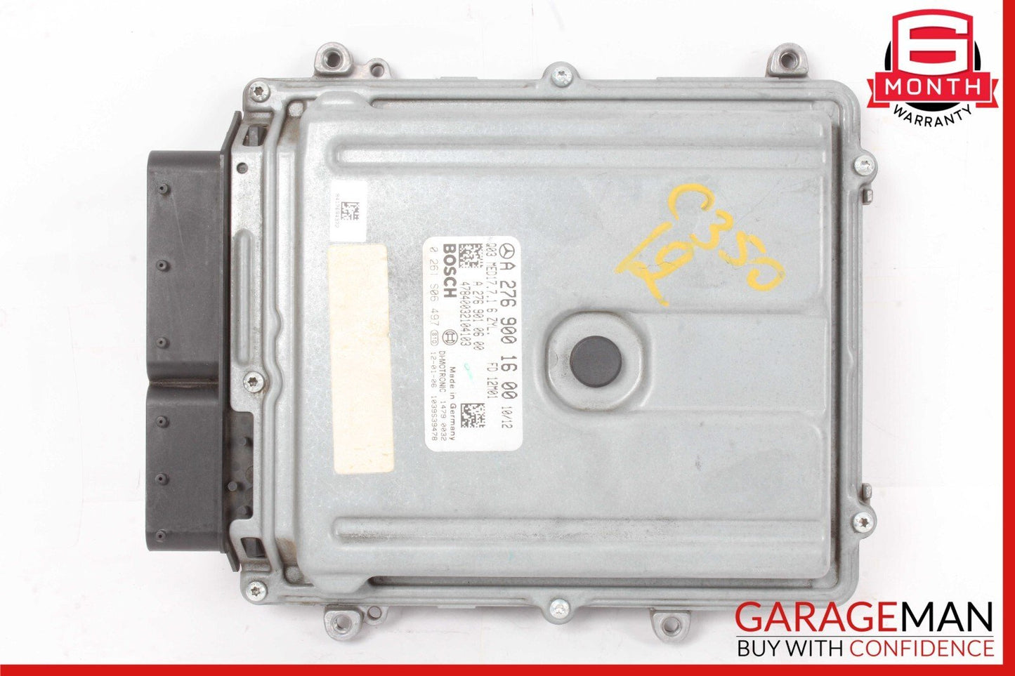 12-16 Mercedes R172 SLK350 GLK350 E350 ECU Engine Control Module Unit OEM