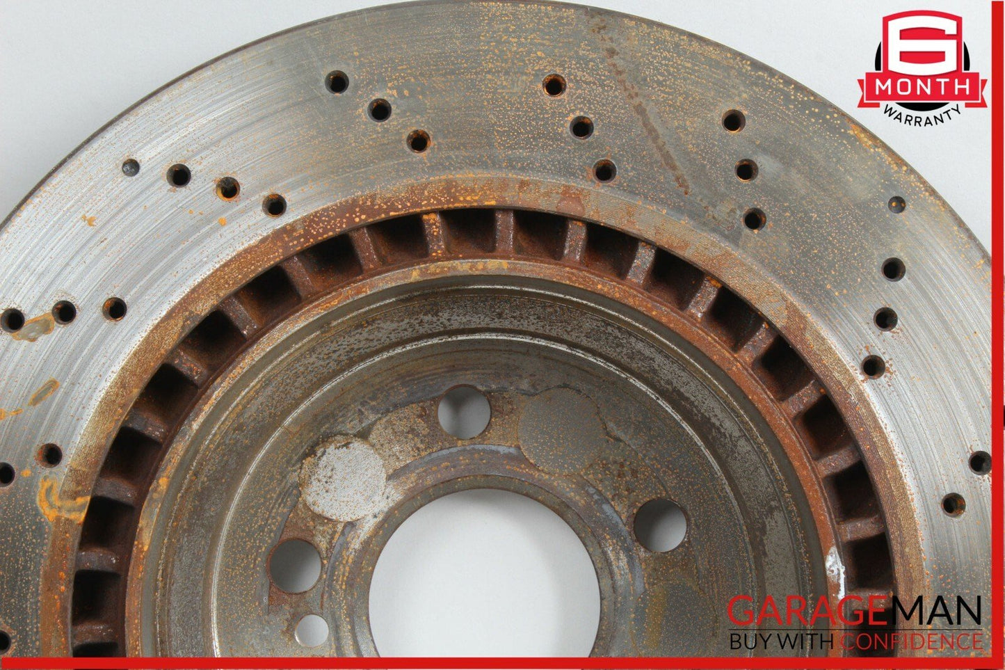 03-09 Mercedes W211 E350 AWD Brembo Rear Right & Left Side Brake Rotor Disc Set