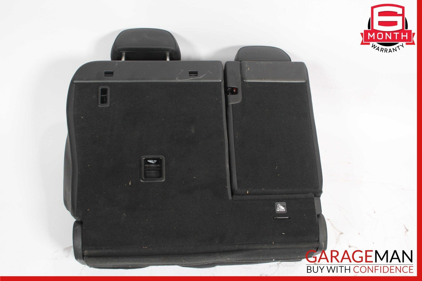 11-13 Porsche Cayenne 958 Hybrid Rear Left Top Upper Seat Cushion Assy Black