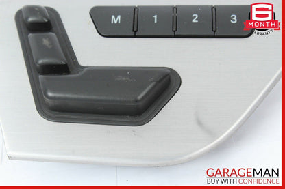 12-16 Mercedes R172 SLK350 Front Left Side Seat Adjust Switch Panel Assembly