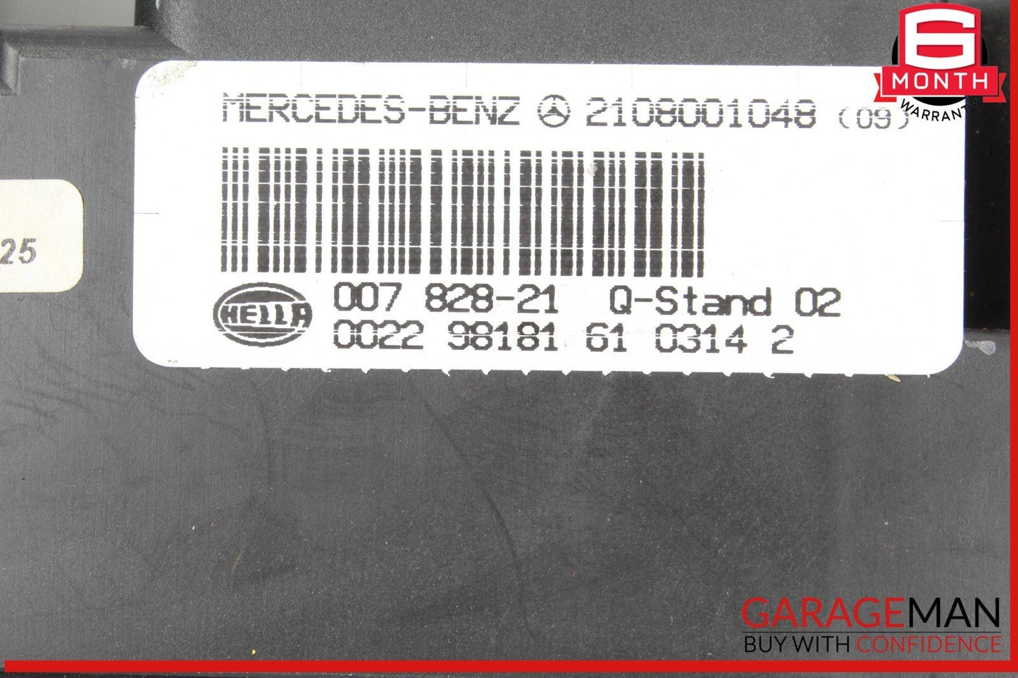 94-00 Mercedes W208 CLK430 C280 Central Door Lock Vacuum Pump 2108001048 OEM