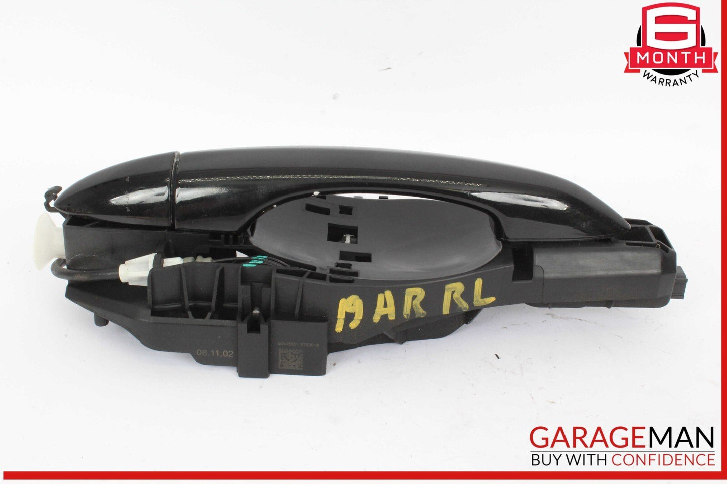 17-23 Alfa Romeo Giulia Rear Left Driver Side Exterior Door Handle Black OEM