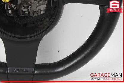 11-14 Porsche Cayenne 958 Steering Wheel w/ Paddle Shifters Black OEM