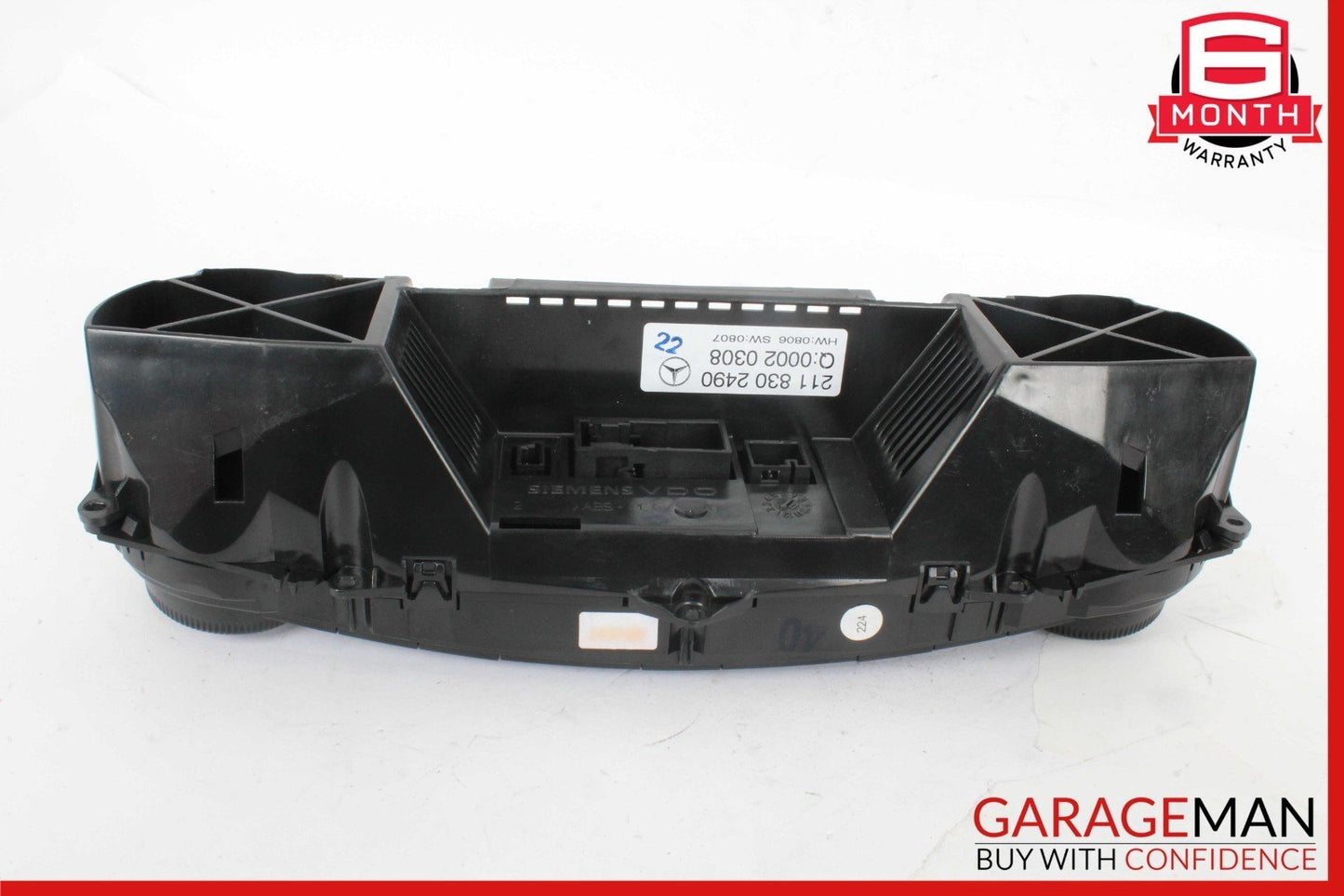 07-09 Mercedes W211 E350 E320 E550 AC A/C Climate Control Switch 2118302490 OEM