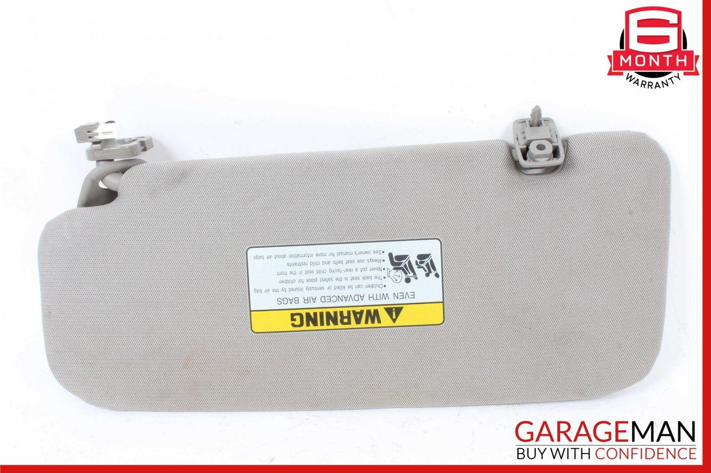 15-20 Hyundai Genesis Front Right Passenger Side Sun Visor Sunvisor Gray OEM