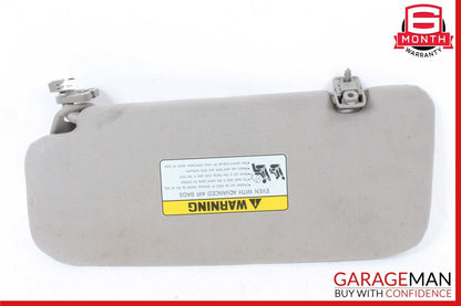 15-20 Hyundai Genesis Front Right Passenger Side Sun Visor Sunvisor Gray OEM