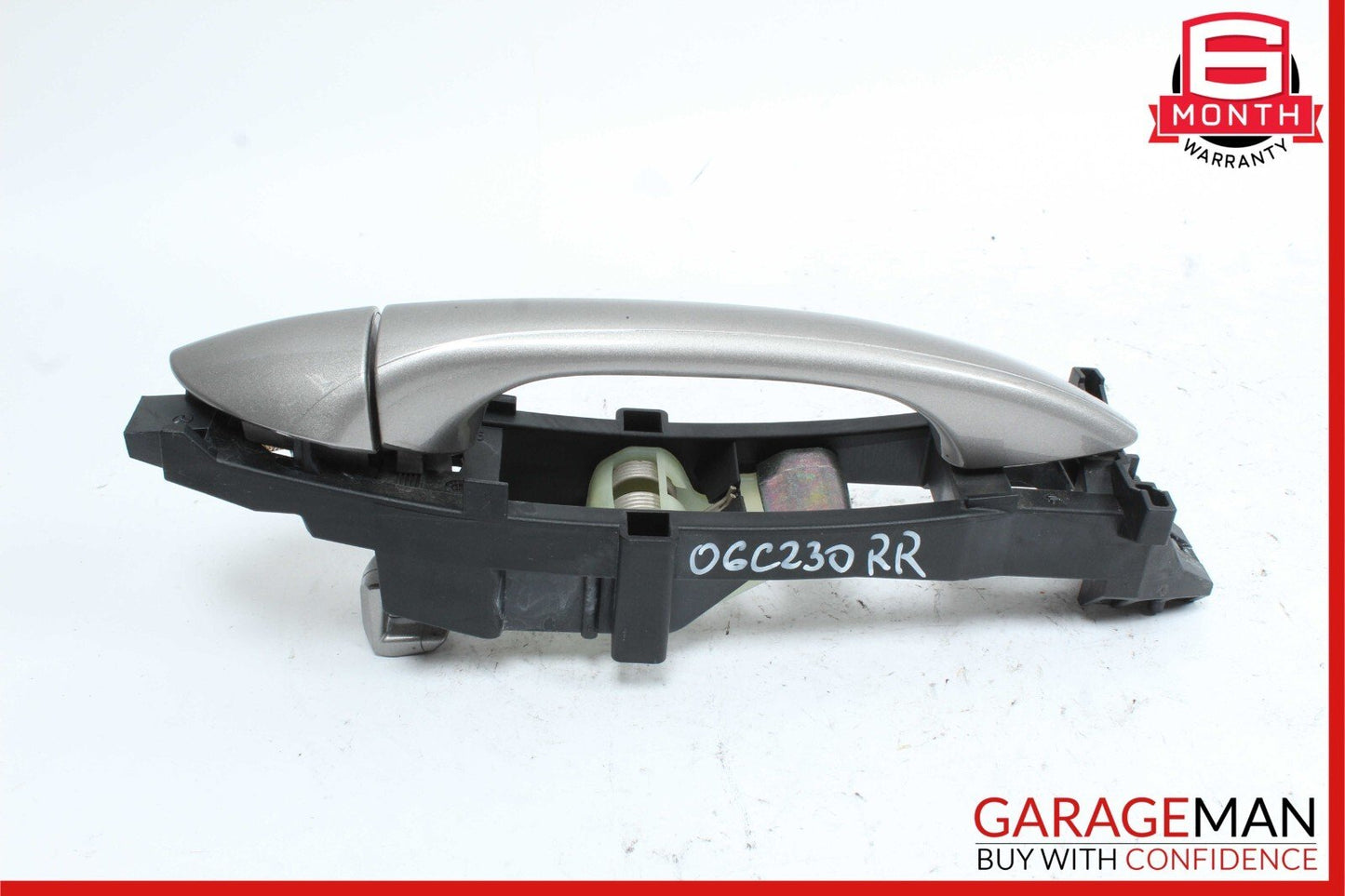 05-07 Mercedes W203 C320 Rear Right Side Exterior Door Handle Cubanite Silver
