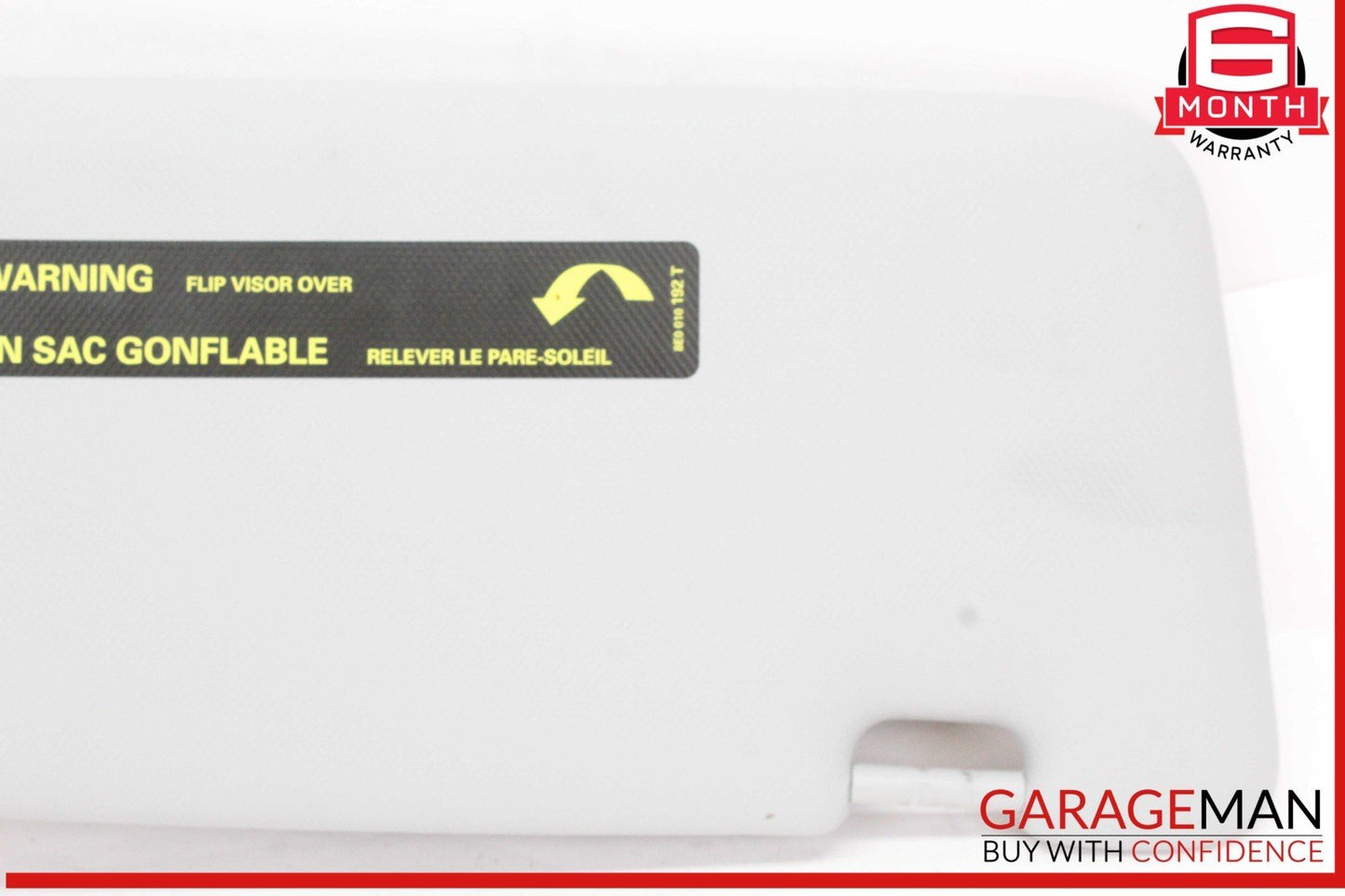 09-17 Audi A5 Q5 A4 S4 S5 Front Left Driver Side Sun Visor Gray 8U0857551D OEM