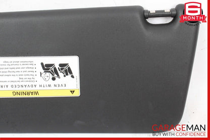 15-20 Mercedes W205 C300 C350e Front Right Sunvisor Sun Visor Shade Cover Black