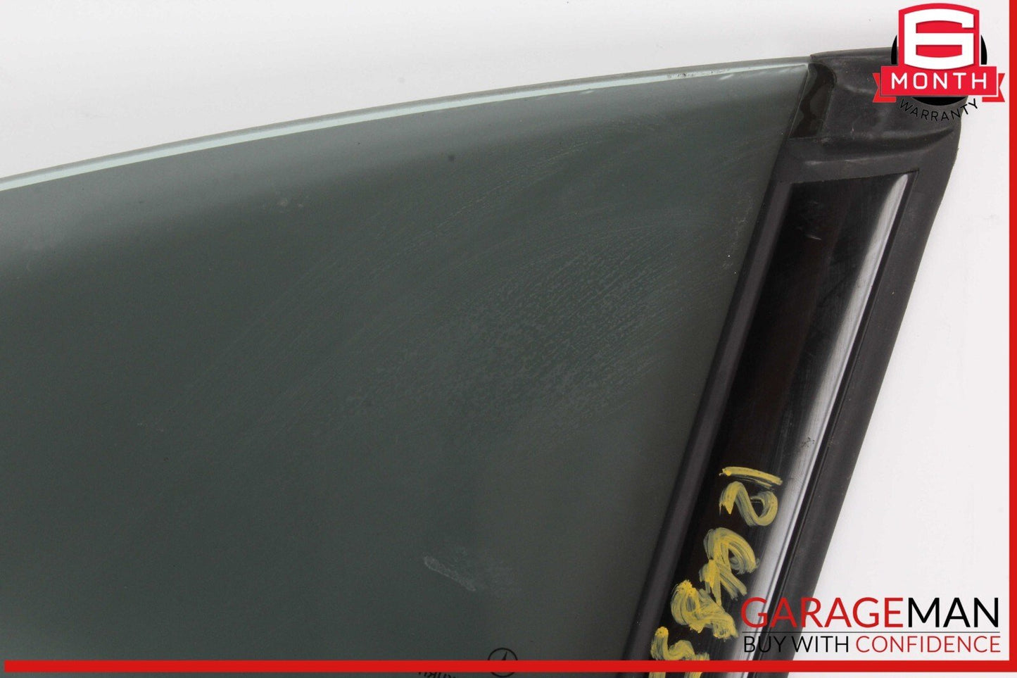 12-18 Mercedes W218 CLS550 Rear Left Driver Side Quarter Door Window Glass OEM