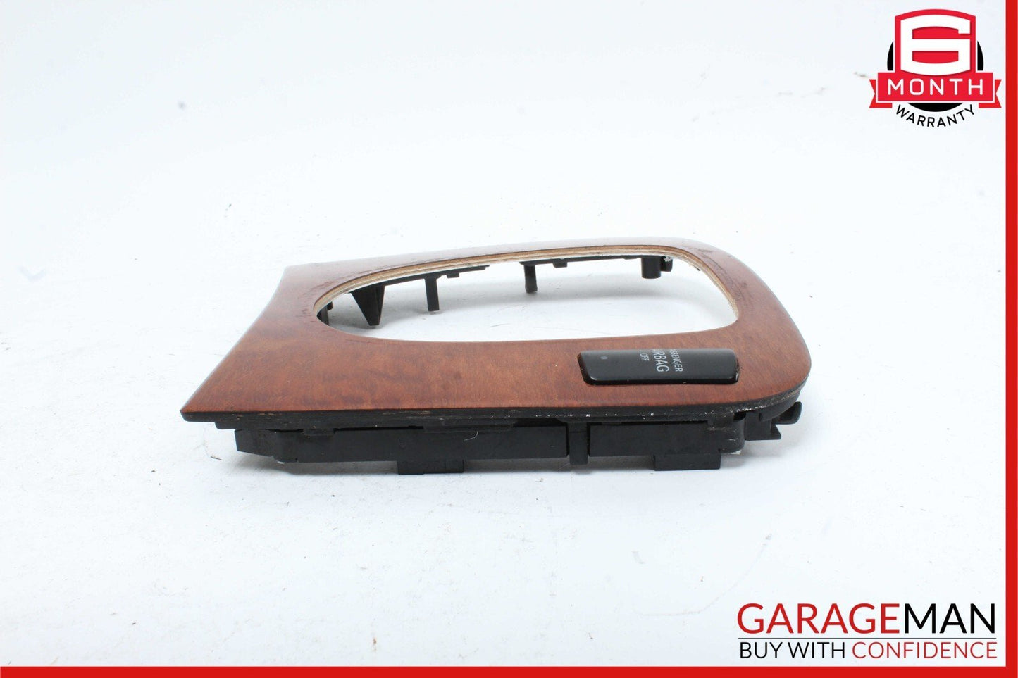 03-06 Mercedes W220 S430 S500 Center Console Shifter Bezel Trim Wood OEM