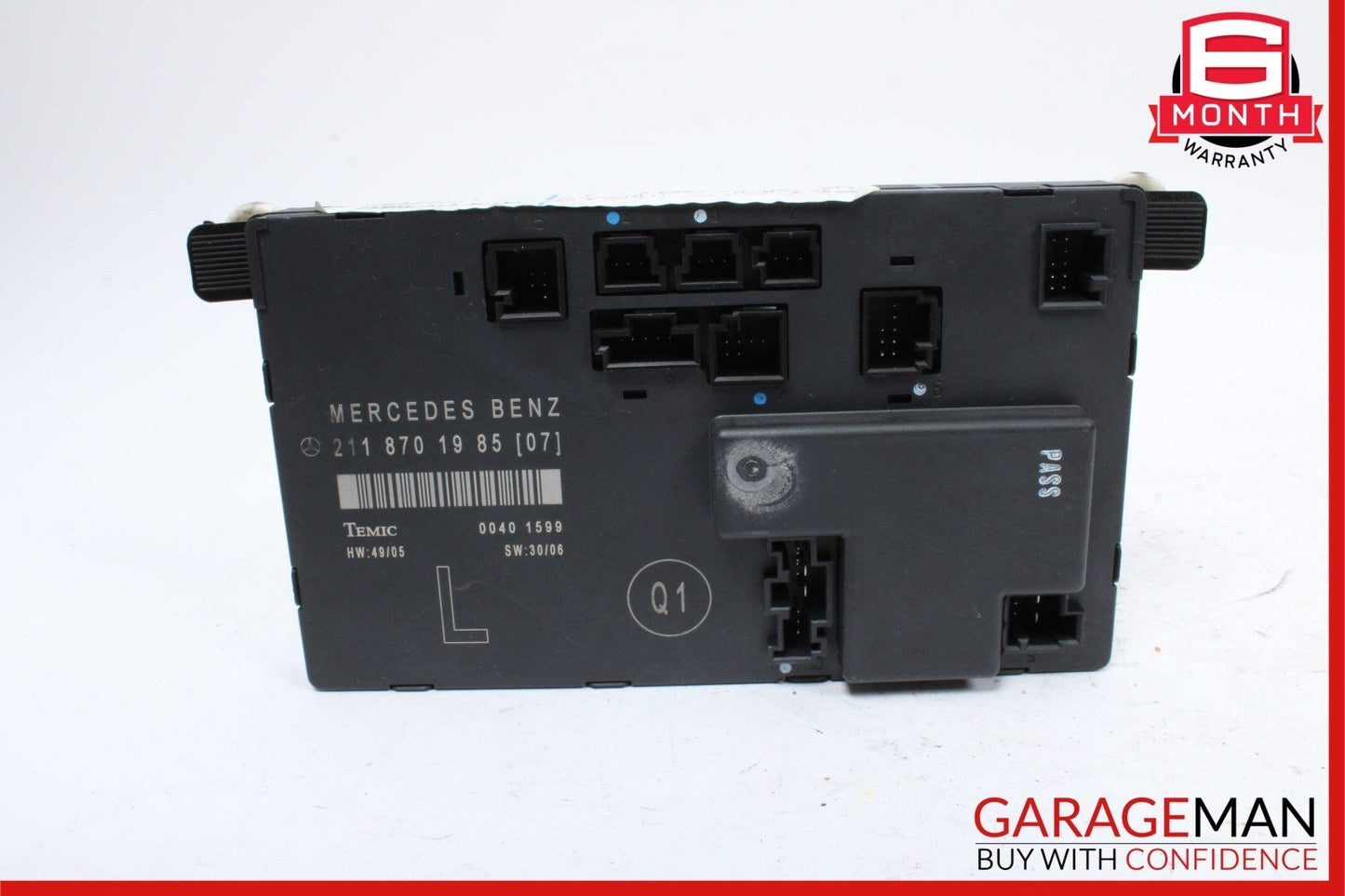 03-09 Mercedes W211 E350 E550 E63 AMG Front Left Side Door Control Module Unit