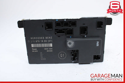 03-09 Mercedes W211 E350 E550 E63 AMG Front Left Side Door Control Module Unit