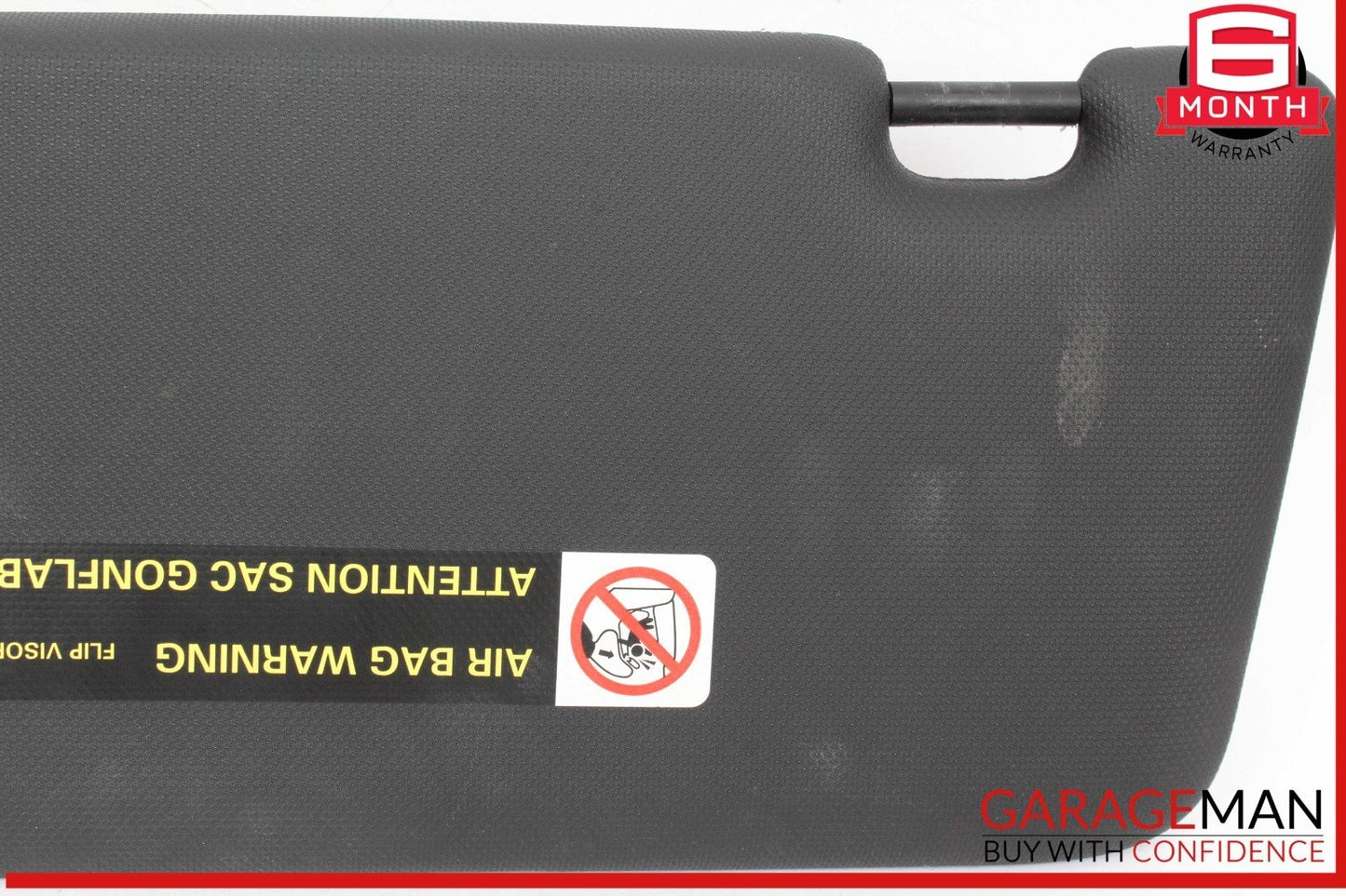 14-17 Audi SQ5 Front Right Passenger Side Sun Visor Sunvisor Black 8K0857552 OEM