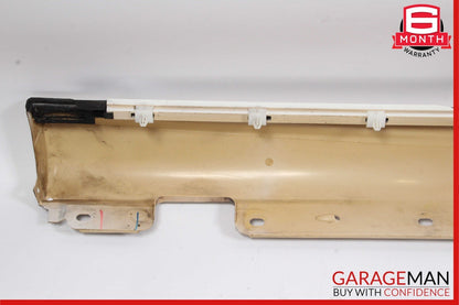 01-07 Mercedes W203 C240 C320 Left Side Skirt Rocker Moulding Panel White OEM