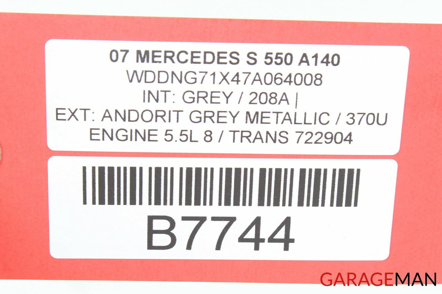 07-13 Mercedes W221 S550 S600 Front Right Door Lock Unlock Switch Q02 OEM