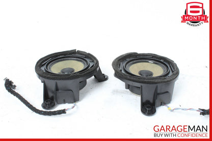 98-03 Mercedes W208 CLK320 CLK55 Rear Left & Right Side Door Speaker Set OEM