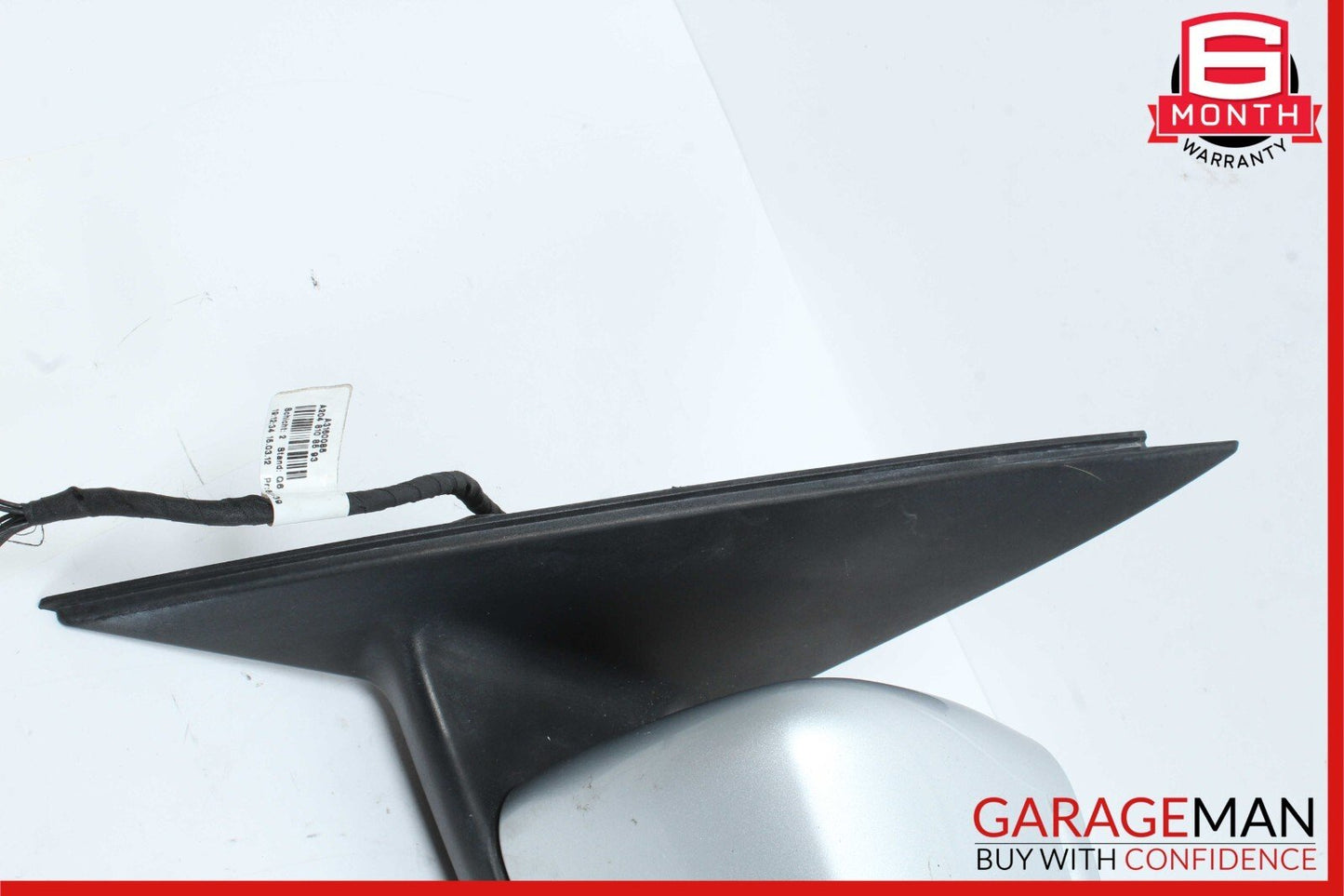 12-14 Mercedes W204 C250 Front Left Side Mirror Rear View Door Silver OEM