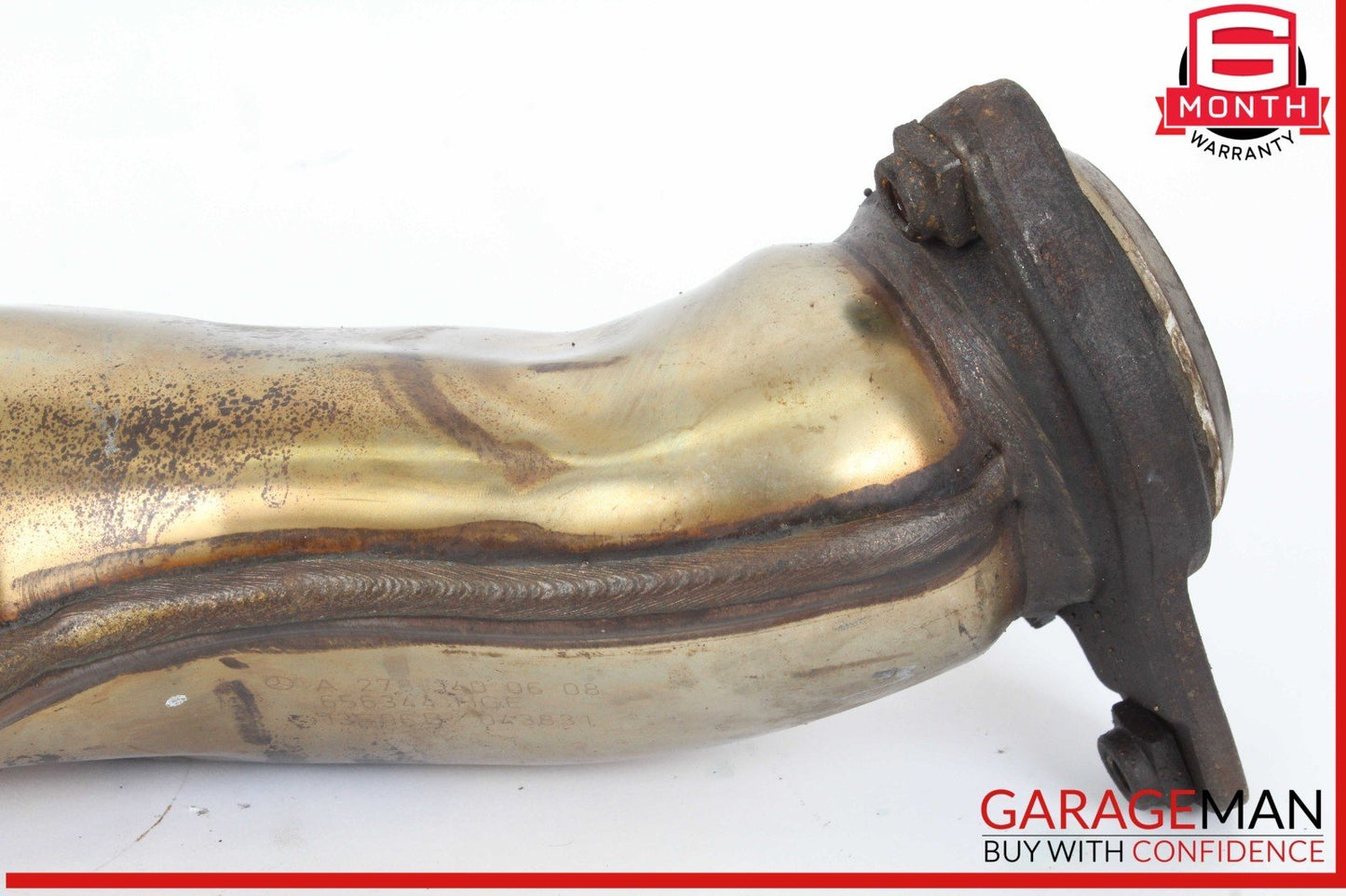 12-19 Mercedes X166 GL450 4MATIC Engine Exhaust Front Pipe Right Side OEM
