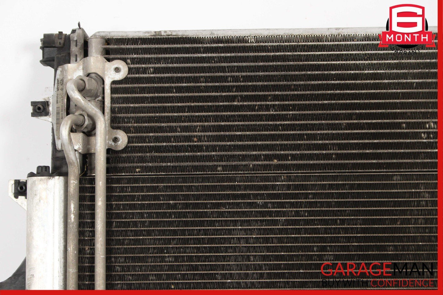 03-06 Porsche Cayenne 955 Engine Motor Oil Cooling Radiator A/C Condenser Assy