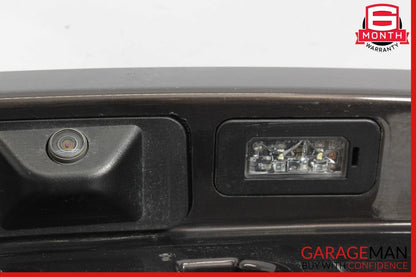 17-22 Alfa Romeo Giulia Rear Tailgate License Plate Molding Trim Cover OEM