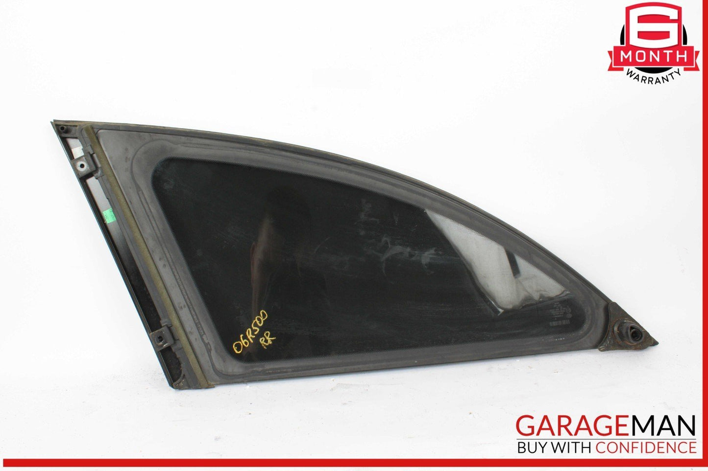 06-13 Mercedes W251 R500 4MATIC Rear Right Passenger Side Quarter Window Glass