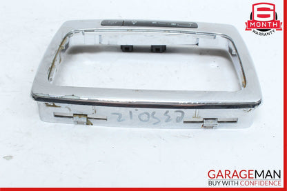 08-14 Mercedes W204 C350 E350 Center Console Shift Shifter Bezel Trim Silver OEM