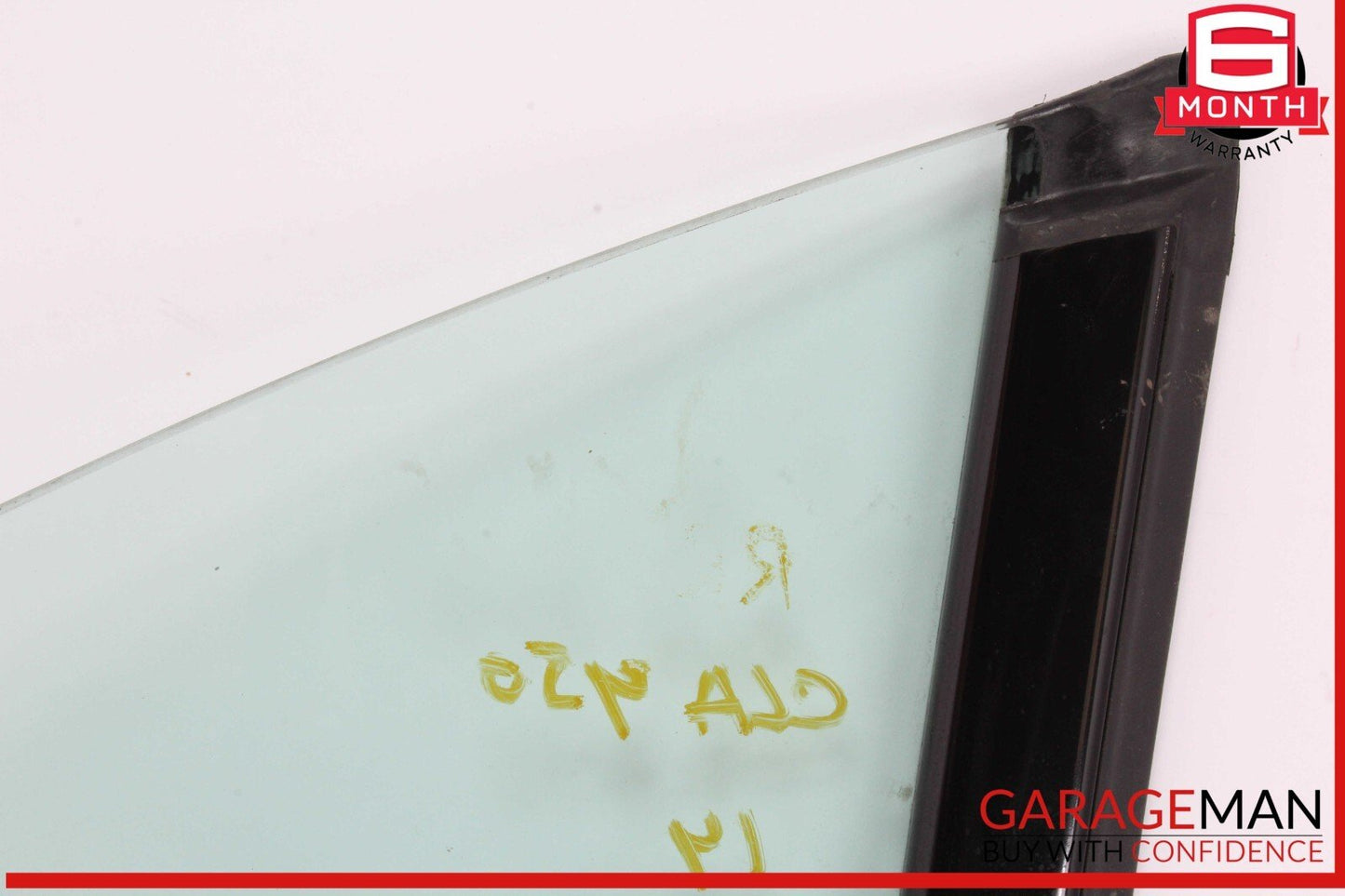 14-19 Mercedes W117 CLA45 AMG Rear Right Passenger Door Quarter Window Glass OEM