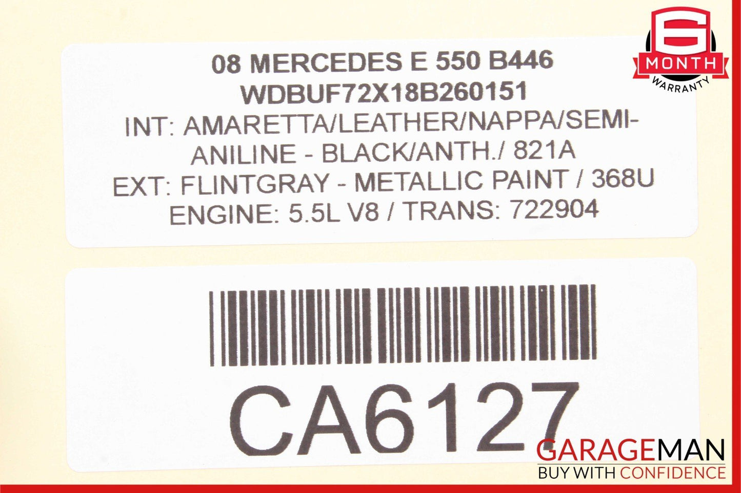 03-09 Mercedes W211 E500 E550 E63 AMG Rear Right Door Controller Module Unit OEM