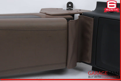 14-17 Mercedes W222 S550 S63 AMG Rear Center Console Arm Rest Armrest Brown OEM