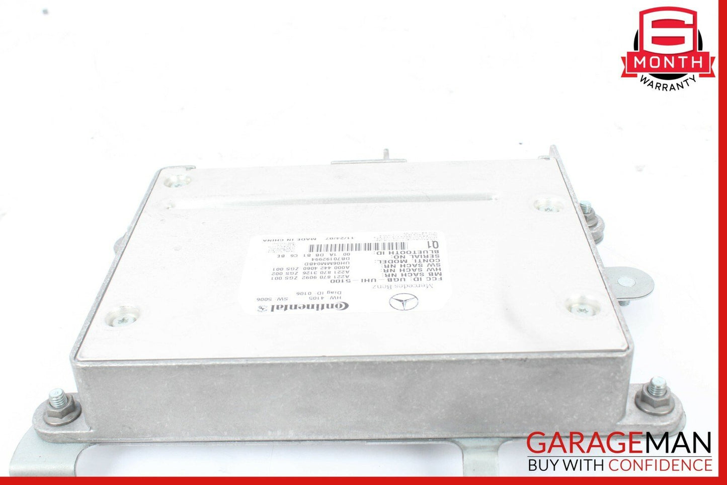 07-09 Mercedes S550 CL550 CL600 Bluetooth Communication Controller Module