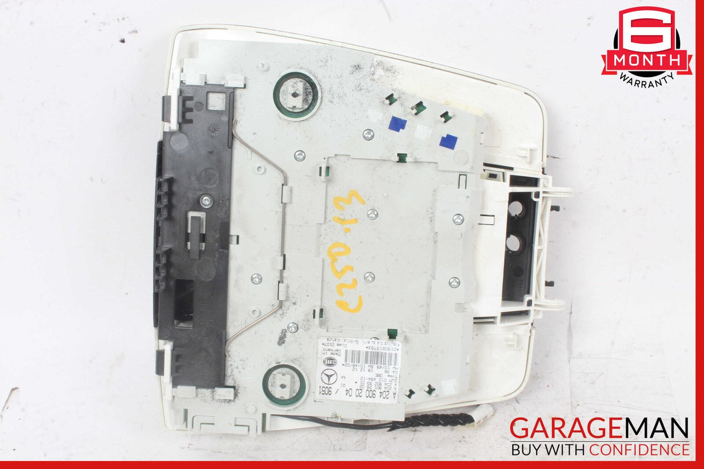 08-14 Mercedes W204 C300 C250 C63 AMG Overhead Dome Light Lamp 2049004701 OEM