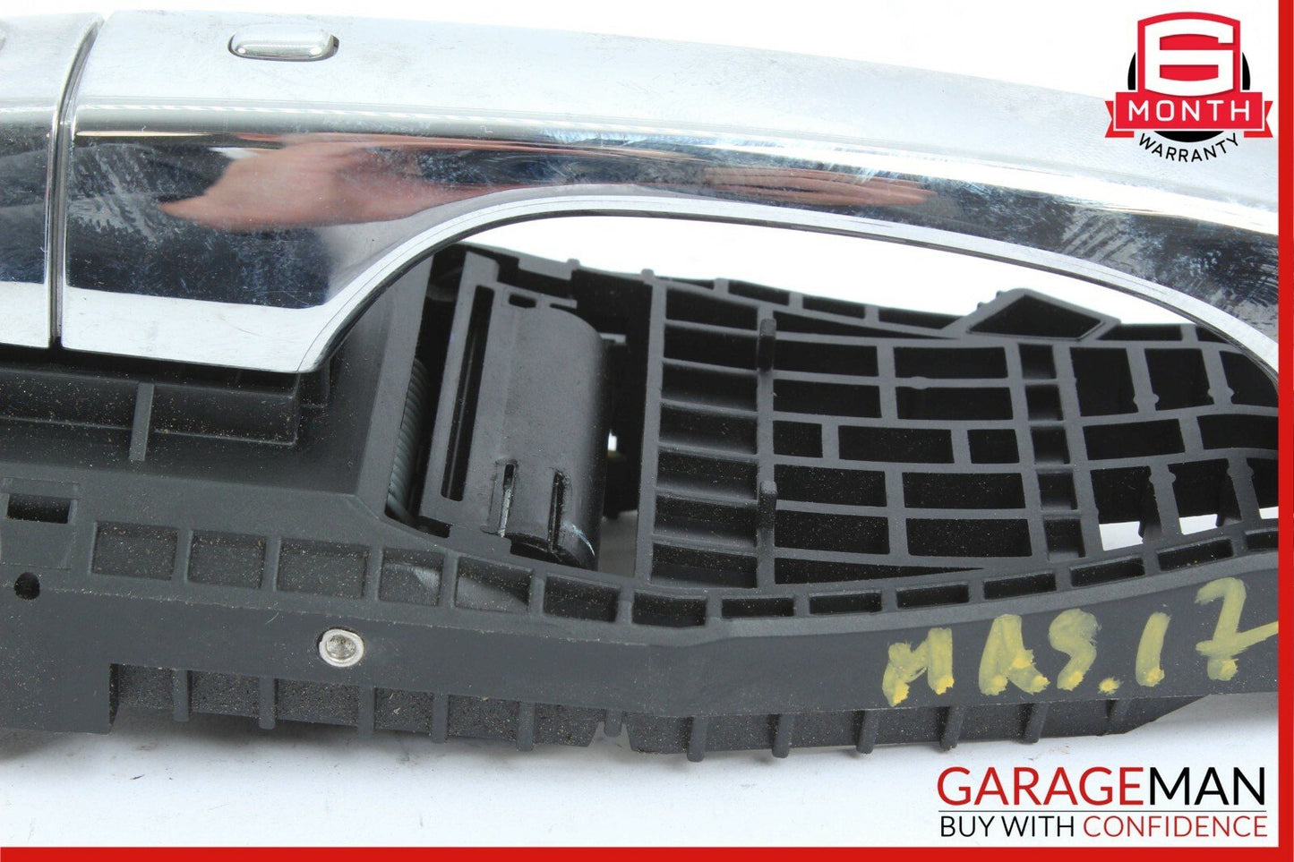 14-17 Maserati Ghibli Front Left Side Exterior Door Handle Assembly Silver OEM