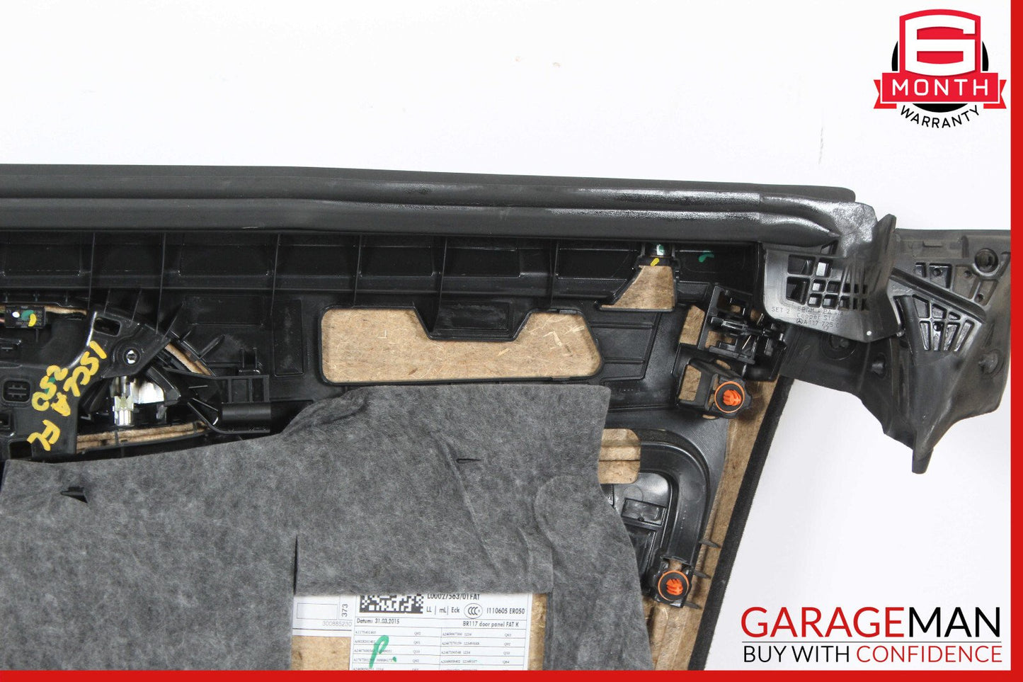 14-18 Mercedes W117 CLA250 Front Left Interior Door Trim Panel Cover Assembly