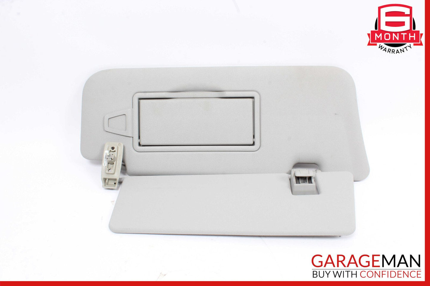 06-12 Mercedes GL450 ML550 Front Right Sun Visor Sunvisor Shade Assembly Grey