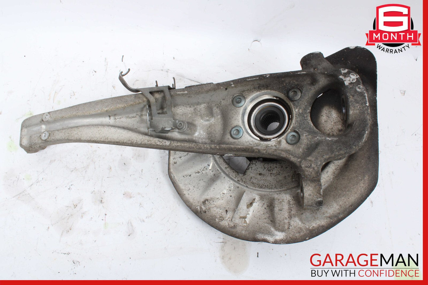 11-18 Porsche Cayenne 958 Front Left Driver Spindle Knuckle Hub Bearing OEM