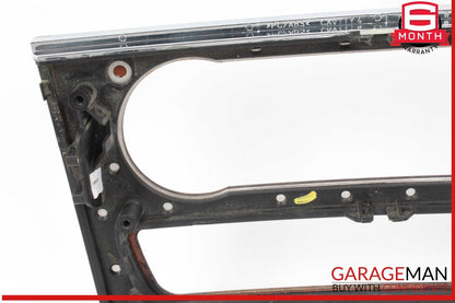 06-12 Mercedes X164 GL450 ML350 Center Console Control Trim Panel Wood Bezel