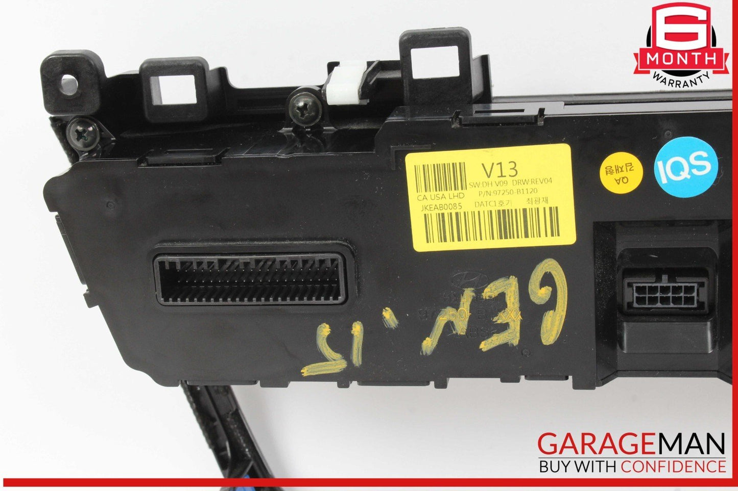 15-17 Hyundai Genesis G80 Front AC A/C Air Conditioning Heater Climate Control