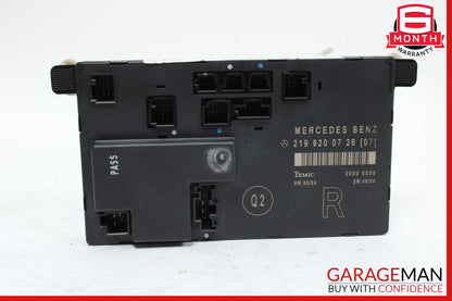 06-11 Mercedes W219 CLS550 CLS55 Door Control Module Front Right Passenger OEM
